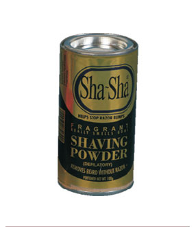 Sha-Sha Shaving Powder Perfumed
